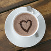 hot chocolate heart