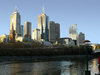 city of melbourne by the yarra