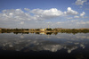 clouds in the water